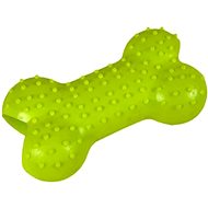ANNAM Rubber bone for dogs 8 cm, yellow - Dog Toy