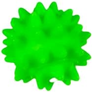 ANNAM Rubber ball with thistles 5,5 cm, green - Dog Toy Ball