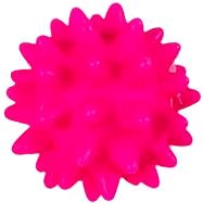 ANNAM Rubber ball with thistles 5,5 cm, pink - Dog Toy Ball