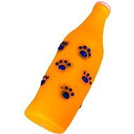 ANNAM Rubber squeaky bottle for dogs 17 cm, yellow - Dog Toy