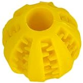 ANNAM Rubber toy for treats 6 cm, yellow - Dog Toy