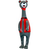 ANNAM Squeaky animal 34 cm, grey - Dog Toy