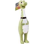 ANNAM Small squeaky dinosaur 22 cm, green - Dog Toy