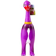 ANNAM Small squeaky dinosaur 22 cm, purple - Dog Toy