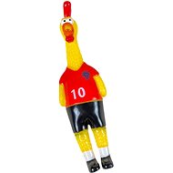 ANNAM Small squeaky chicken 24 cm, red - Dog Toy