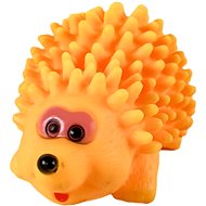 ANNAM Squeaky rubber hedgehog 11 cm, yellow - Dog Toy
