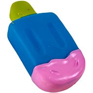 ANNAM Rubber squeaky ice cream 10 cm, blue - Dog Toy
