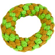 ANNAM Knitting circle 12 cm, yellow-green - Dog Toy