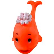 ANNAM Rubber squeaky toy 12 cm, whale - Dog Toy