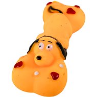 ANNAM Squeaky toy for dogs 14,5 cm, orange - Dog Toy