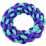 ANNAM Knitting circle for dogs 20 cm, purple-green - Dog Toy