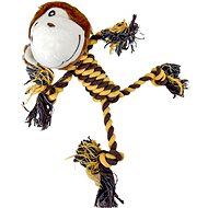 ANNAM Pet with knitted body for biting 23 cm, monkey - Dog Toy