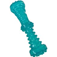 ANNAM Hard rubber dumbbell for biting for dogs 19 cm, green - Dog Toy