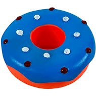ANNAM Whistling donut for dogs 10 cm, blue - Dog Toy