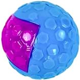 ANNAM Whistling ball for dogs 7 cm, blue - Dog Toy Ball