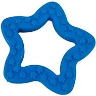 ANNAM Rubber star for dogs 8,5 cm, blue - Dog Toy