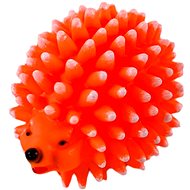 ANNAM Squeaky hedgehog 9 cm, orange - Dog Toy