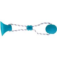 ANNAM Suction cup with suction cup 42 cm, turquoise - Dog Toy