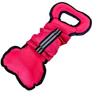 ANNAM Stretching tug-of-war reflective 30 cm, pink - Dog Toy