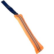 ANNAM Reflective tug of war with handle Stick 21 cm, orange - Dog Toy