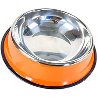 ANNAM Stainless steel bowl 34 cm, orange - Dog Bowl