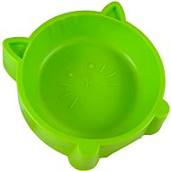 ANNAM Cat-shaped bowl 14 cm, green - Dog Bowl