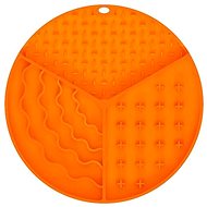 ANNAM Licking mat against chewing 20 cm, orange - Lick Mat