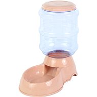 ANNAM Canister with water bowl, pink - Dog Bowl