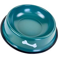 ANNAM Stainless steel bowl for dogs 34 cm, green - Dog Bowl