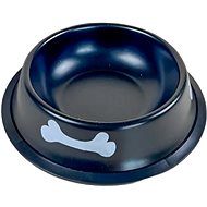 ANNAM Stainless steel bowl 26 cm, black - Dog Bowl
