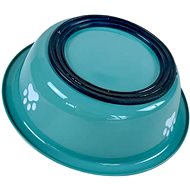 ANNAM Stainless steel bowl 11 cm, turquoise - Dog Bowl