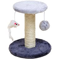 ANNAM Scratching post Round tower 23 cm, white - Cat Scratcher