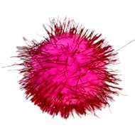 ANNAM Hairy ball for cats 4,5 cm, pink - Cat Toy Ball