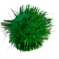ANNAM Hairy ball for cats 4,5 cm, green - Cat Toy Ball