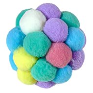 ANNAM Pom Pom ball for animals 7 cm - Cat Toy Ball