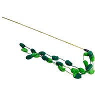 ANNAM Teether with pom pom string 50 cm, green - Cat Toy
