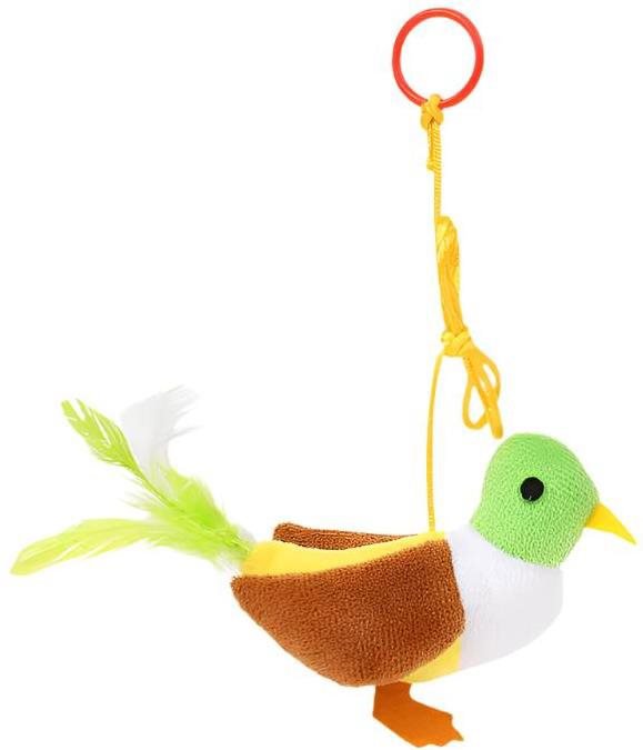 ANNAM Plush pet for pets 10 - 20 cm, Bird - Cat Toy