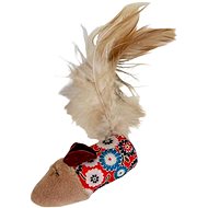 ANNAM Feather toy 15 cm, red - Cat Toy Mouse