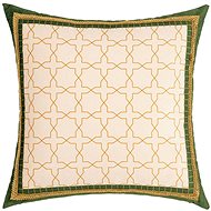 ANNAM Sheet colonial style, beige 45 × 45 cm - Pillowcase