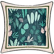 ANNAM Sheet colonial style, green 45 × 45 cm - Pillowcase