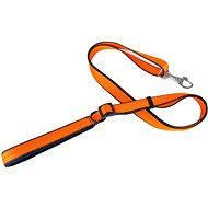 ANNAM Padded reflective leash 2 cm, length 100-170 cm, orange - Leash