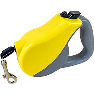 ANNAM Self-retracting leash 5 m, yellow - Leash