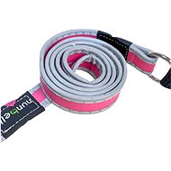 ANNAM reflective leash 2 × 120 cm, pink - Leash