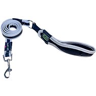 ANNAM reflective leash 2 × 120 cm, black - Leash