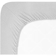 Andrea Simone Sheet Jersey Lycra boxspring 90 × 200 cm, northerm droplet - Bedsheet