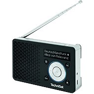 TechniSat Radio receiver DAB+/FM Digitradio 1 A, black/silver - Radio