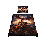 AO Consulting 2-piece bed linen - Fire Dragon - Bed Linen
