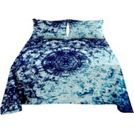 AO Consulting 2-piece bed linen - Blue mandala - Bed Linen