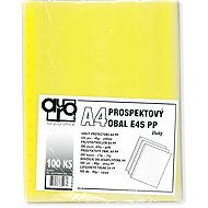 Auro Office A4 E45/100 pcs yellow smooth - Sheet Potector
