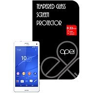 APEI Slim Round Glass Protector for Sony Z3 Compact - Glass Screen Protector